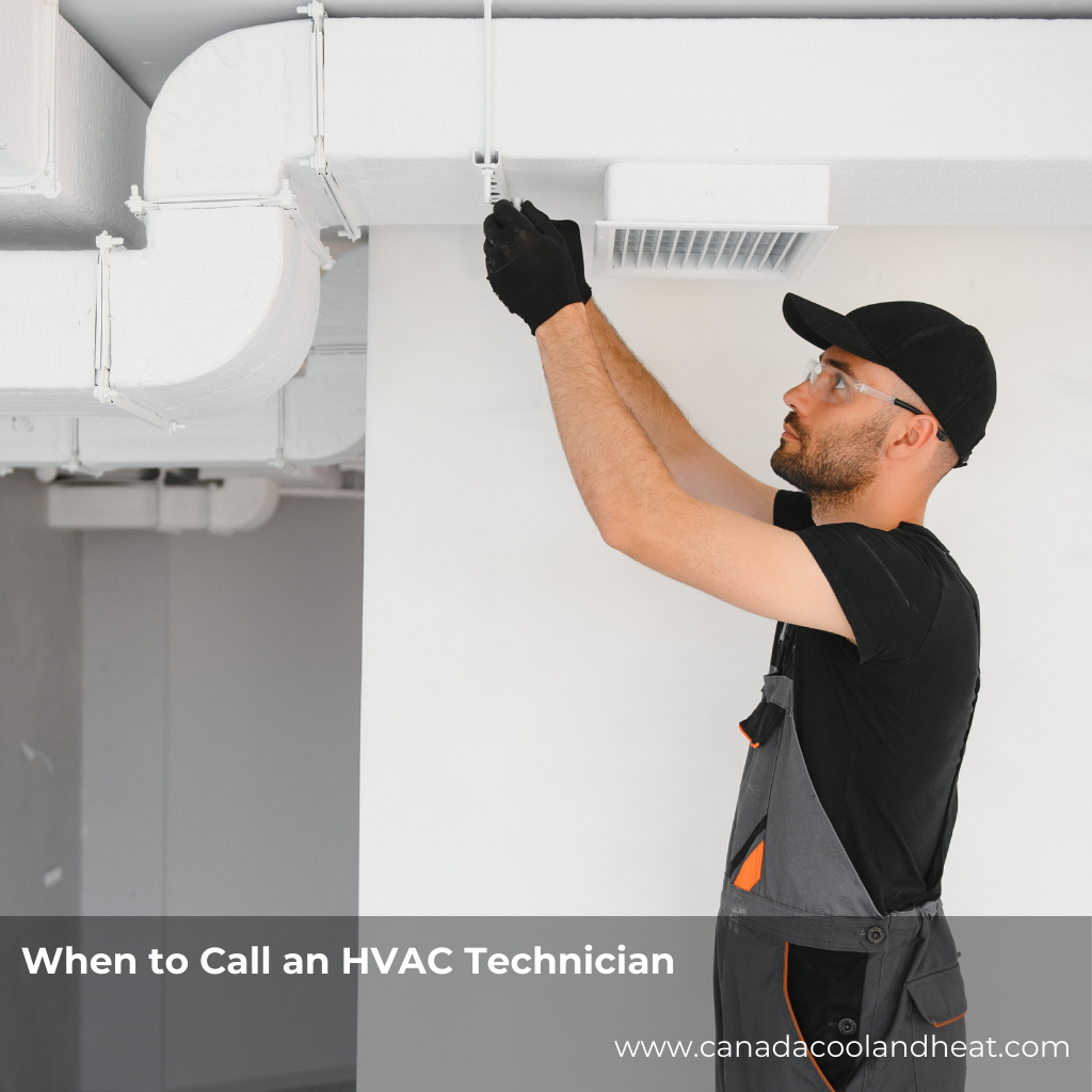 When to Call an HVAC Technician